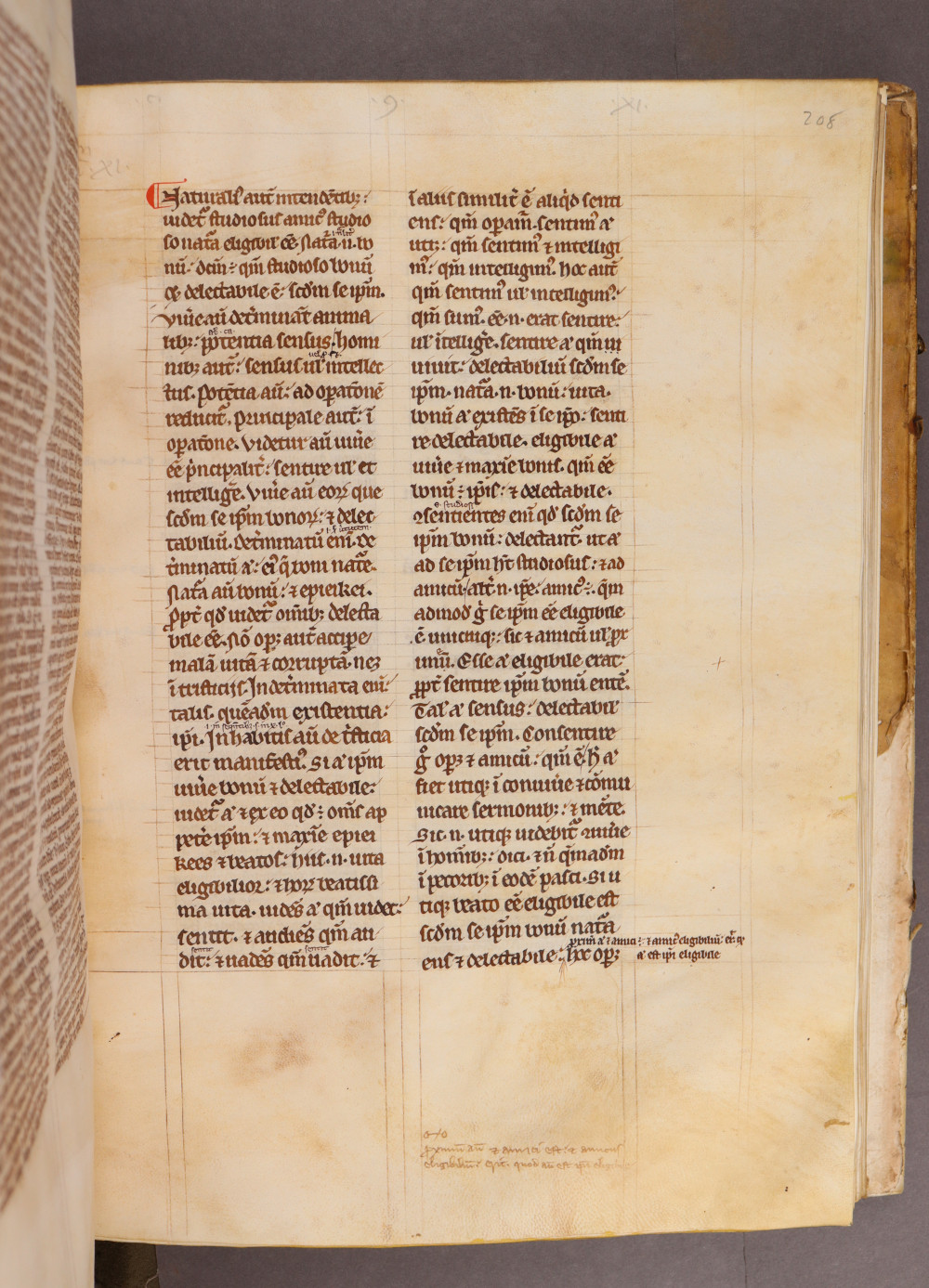 Folio 208 recto